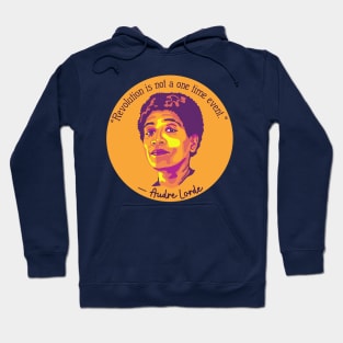 Audre Lorde Portrait and Quote Hoodie